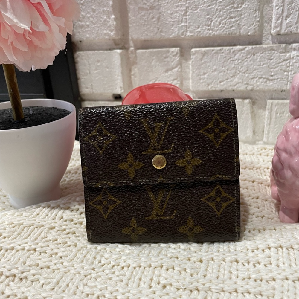 Authentic Lv Elise Wallet Monogram - image 2